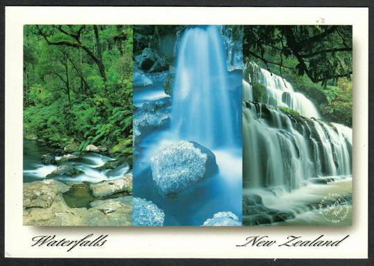 WATERFALLS South Island (3) Modern Coloured Postcard. - 449784 - Postcard