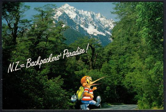 New Zealand Backpackers Paradise. Modern Coloured Postcard. - 449790 - Postcard