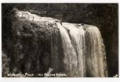Real Photograph by T G Palmer & Son of Whangarei Falls. - 44994 - Postcard