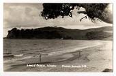 Real Photograph by T G Palmer & Son of Langs' Beach Waipu. - 44999 - Postcard