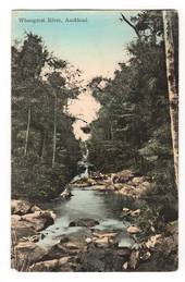 Tinted Postcard of Whangarei River. - 45002 - Postcard
