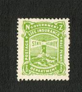 NEW ZEALAND 1891 Life Insurance ½d Purple. - 4501 - Used