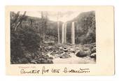 Early Undivided Postcard of the Whangarei Falls. - 45034 - Postcard