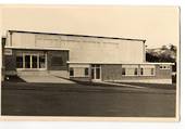 Real Photograph of the War Memorial Hall clearly showing the plaque Helensville. - 45109 - Postcard