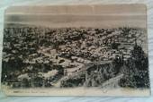 Postcard of Auckland from Mt Eden. Looking towards Birkenhead not Devonport. Crease and bad corners. - 45204 - Postcard