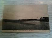 Postcard of the Auckland Heads from St Heliers. The card is in actual fact wrongly described. The view from St Heliers takes in