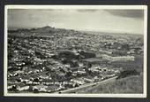 Real Photograph by Nash of of the view from Mt Eden. Dated 1934. - 45222 - Postcard