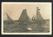 Real Photograph. Yachting on Auckland Harbour. - 45224 - Postcard