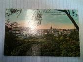Coloured postcard. Glimpse of Auckland from Western Park. - 45238 - Postcard