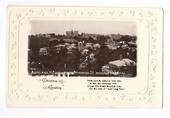 Real Photograph of View of the Hospital from Symonds Street. Christmas Greetings Card. - 45253 - Postcard