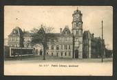 Early Undivided Postcard by Muir & Moodie of Public Library Auckland. - 45257 - Postcard