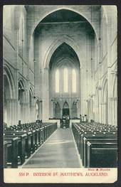 Postcard by Muir & Moodie of Interior St Matthews Auckland. - 45272 - Postcard