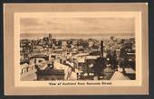 Sepia Postcard. View of Auckland from Symonds Street. - 45280 - Postcard