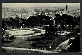 Postcard by E A Brooker. Looking over Albert Park Auckland. - 45293 - Postcard