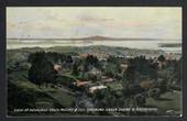 Postcard of view from Mt Eden. - 45312 - Postcard