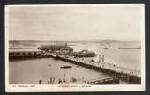 Real Photograph of Auckland Wharf and Harbour. - 45326 - Postcard