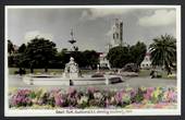 Coloured Real Photograph by A B Hurst & Son of Albert Park and University Auckland. - 45353 - Postcard
