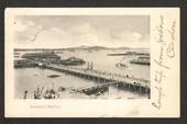 Early Undivided Postcard of Auckland Harbour. - 45403 - Postcard