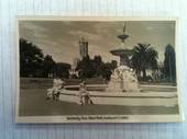 Real Photograph by A B Hurst & Son of Auckland University from Albert Park. - 45448 - Postcard