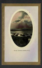 Postcard of Sunset Auckland Harbour. - 45467 - Postcard