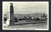 Real Photograph by A B Hurst & Son of Auckland Harbour from the War Memorial. - 45469 - Postcard