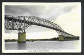 Tinted Postcard by  A B Hurst & Son of Auckland Harbour Bridge. - 45470 - Postcard