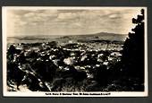 Real Photograph by A B Hurst & Son of North Shore and Harbour from Mt Eden. - 45480 - Postcard