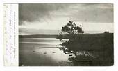 Early Undivided Postcard of Auckland Harbour by Moonlight. Judges Bay. - 45483 - Postcard