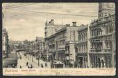 Early Undivided Postcard by Winkleman of Queen Street Auckland. - 45490 - Postcard