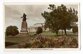 Tinted Postcard by  A B Hurst & Son of Memorial Museum Auckland. - 45519 - Postcard