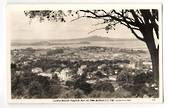 Real Photograph by A B Hurst & Son. Looking towards Rangitoto from Mt Eden. (#45523). - 45522 - Postcard
