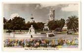 Tinted Real Photograph of Albert Park Auckland. - 45527 - Postcard