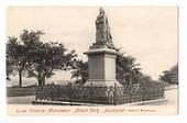 Early Undivided Postcard by Winkelmann of Victoria Monument Albert Park. - 45549 - Postcard