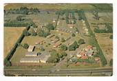 Coloured postcard of Meadowcourt Motel Papatoetoe. - 45614 - Postcard