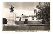 Real Photograph by Hurst of the Burn's Memorial and the Museum Auckland. #45604). - 45615 - Postcard