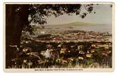 Tinted Postcard by  A B Hurst & Son of North Shore and Harbour from Mt Eden - 45647 - Postcard