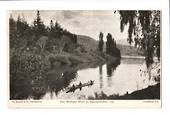 Postcard of the Waikato River at Ngaruawahia. - 45721 - Postcard