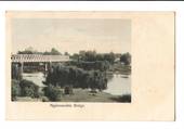 Coloured Postcard of Ngaruawahia Bridge. NEW ZEALAND Postmark Auckland RAMARAMA. A Class cancel. - 45722 - Postcard