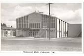 Real Photograph by N S Seaward of the Memorial Hall Tokoroa. - 45863 - Postcard