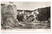 Postcard of The Alum Cliffs and Coloured Pools Waiotapu. - 45923 - Postcard