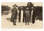 Interesting Real Photograph of some lady tourists taken in June 1923. - 45930 - Postcard