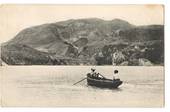 Postcard by Le Grice of Tarawera Mountain showing the rent. - 45931 - Postcard