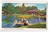 Coloured postcard by G B Scott of Hamurana Springs. - 45940 - Postcard