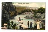 Coloured postcard of Hamurana Springs Rotorua. - 45943 - Postcard