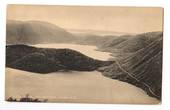 Real Photograph of Green Blue and Rotorua Lakes. - 45949 - Postcard