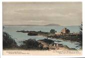 Coloured postcard of Ohinemutu Lake Rotorua. - 45957 - Postcard
