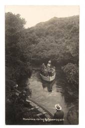 Real Photograph by Radcliffe of Hamurana Spring Rotorua. - 45958 - Postcard