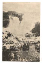 Postcard by R G Marsh of Papakura Geyser Rotorua. - 45959 - Postcard