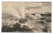 Postcard by R G Marsh of Geysers  Whakarewarewa. - 45962 - Postcard