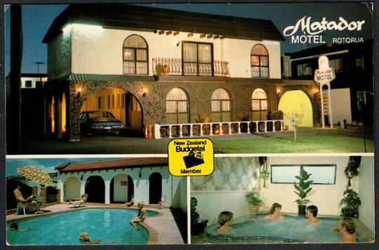 ROTORUA Matador Motel. Modern Coloured Advertising Postcard. - 45963 - Postcard